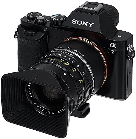 Adaptador de montagem de lentes Fotodiox Pro, lentes Leica R para Sony E-Mount Mirrorless Camera Adapter-Para corpos de câmera Sony Alpha E-Mount