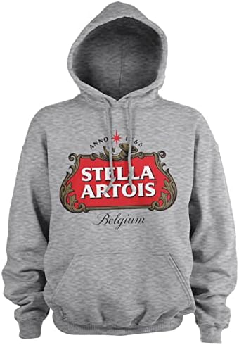Stella Artois Licenciado Oficialmente Licenciado Logotipo de Bélgica Hoodie