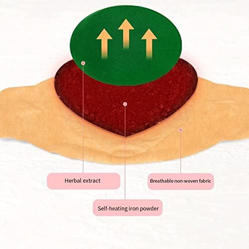 Wormwood Menstrual Alívio da Dor MOXIBUSTION Aquecimento de aquecimento de manchas de terapia de calor para abdome cãibras dismenorreia dor aliviadora