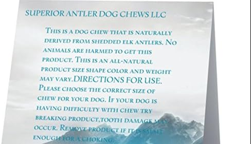 1 gigante-jumbo integra de alca-chifre para cães –xxxl Todos os premium naturais Grau A. Antler Chew.
