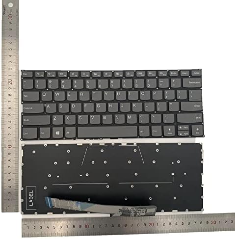 Teclado do layout dos EUA para laptop YHFShop para Lenovo Ideapad Yoga S540-14iwl K4-IWL C340-14IWL
