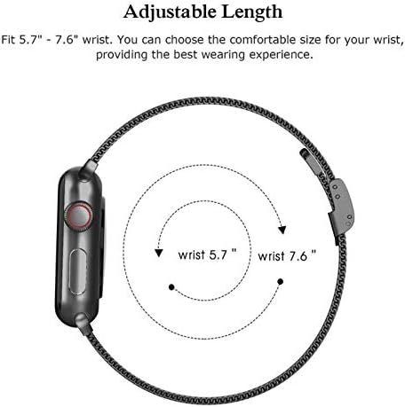 Bandkit Milan Metal Watch Band for Apple Watch Bands 45mm 41mm 38mm 40mm 42mm 44mm Bracelete para Iwatch