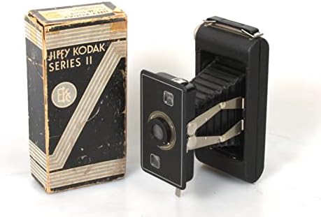 Câmera Art Deco na caixa
