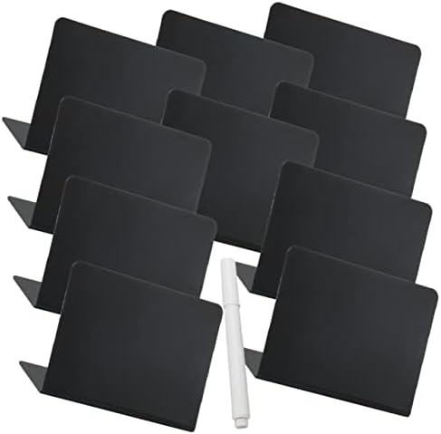 Besportble 5 conjuntos reescrime a despensa pequena pequena despensa rótulos de giz placa de giz placa mini etiquetas