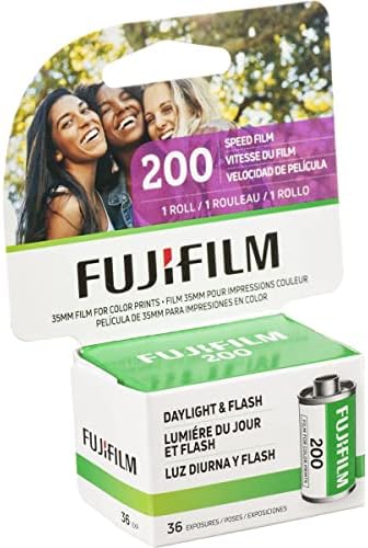 Fujifilm 600022186 ISO 200 36-Exposição Filme negativo para câmeras de 35 mm