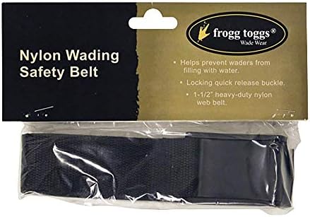 Cinturão de Wading de Toggs, preto, ajustável