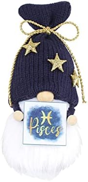 Pacote de natal pacote de pacote diy zodiac boneca rudolphs boned ornament tricô goblin goblin gnome gnomes