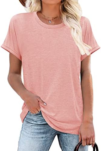 Tops femininos Casuais Camisas de verão Camisas de verão Tshirts de manga