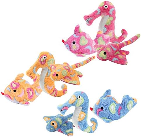 Zanies Sea Charmer Toys Dog Toys, Blue Stingray, 11