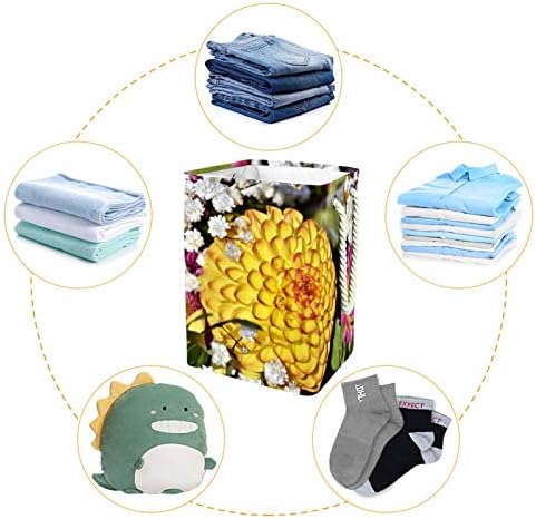 19.3 cesto de lavanderia livre cesto sujo cesto dobrável para o bouquet de bouquet da Universidade de Nursa