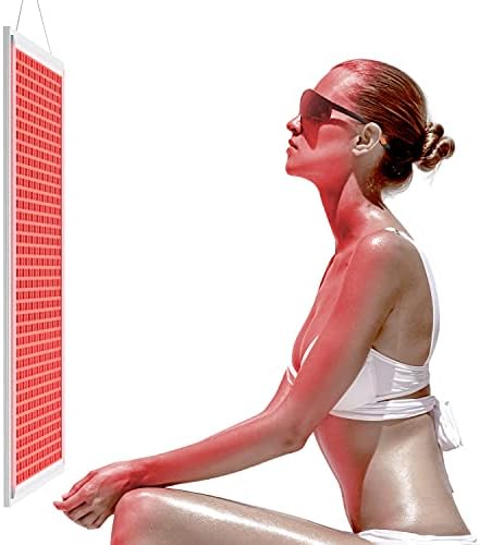 Painel Allisable Red Light Therapy, vermelho profundo de 660nm e infravermelho próximo de 850nm