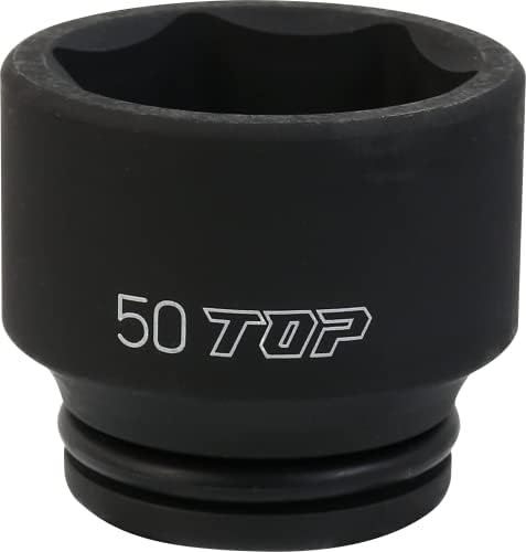 Top Pt-650 Impact Socket, lados opostos, 2,0 polegadas, comprimento total: 2,4 polegadas, especificações hexáticas, unidade: 6