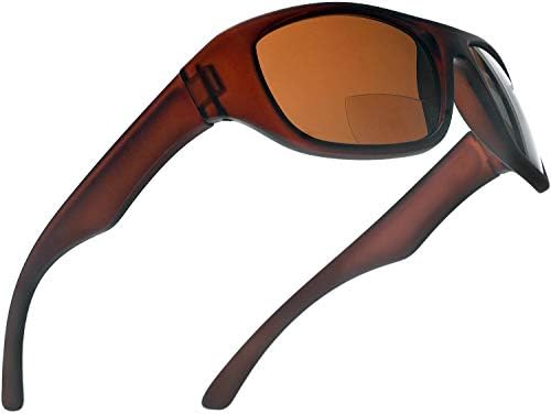 Samba Shades Sports Sports Bifocal Reading Wrap Abound Sunglasses Readers Under the Sun For Men and Women Black