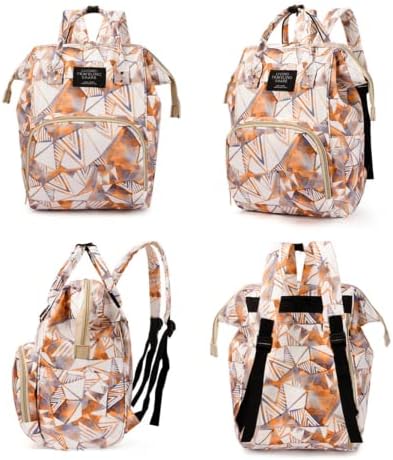 Sutmdo fralda troca de mochilas multifuncionais Travel Back Light Backpack Casual para mulheres