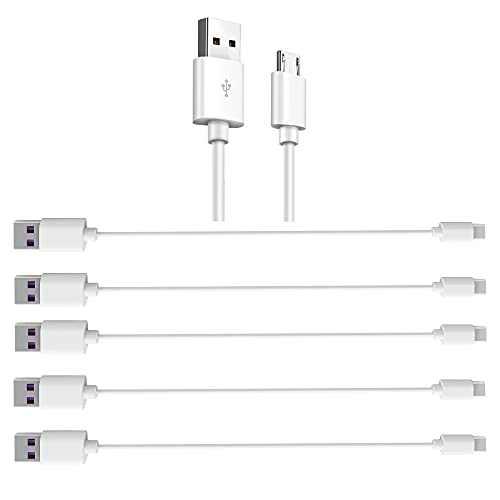 Cabos Micro USB de Timstool, USB para micro USB Fast Charge & Sync Cords, compatíveis com TV