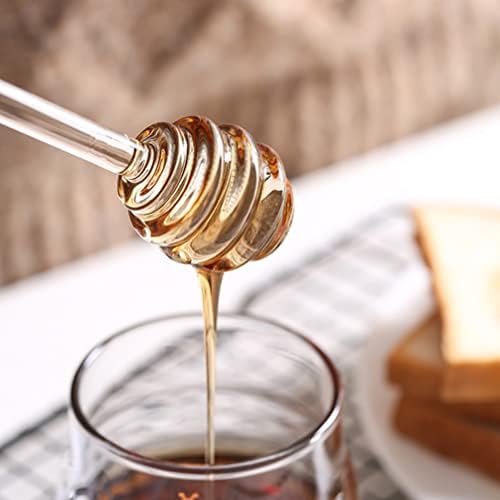 Upkoch Coffee xarope de 2pcs vidro molhado de mel de mel com calda de xamã