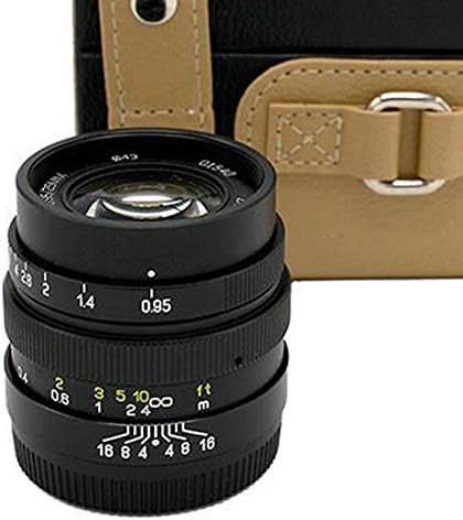 Zhongyi Mitakon Speedmaster 25mm f/0,95 para micro quatro terços câmera omd gh4 em1 - cor preta