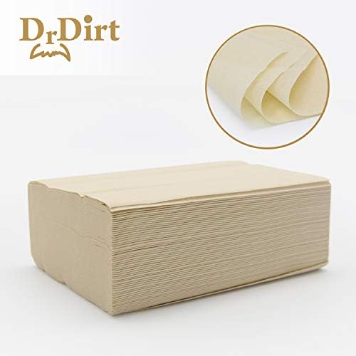 Drdirt Bamboo Facial Tissue Toalhas Papel em Mini Travel Packs de Mini Travel Recar de 36 Pacotes 3 Pacotes de Viagem 3 Ply 110 Count 110 Folhas