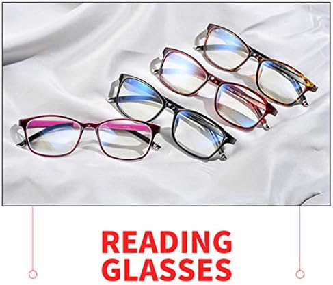 Óculos de leitura unissex de Syth, óculos de bloqueio de luz azul, copos progressivos de dioptria multifocal