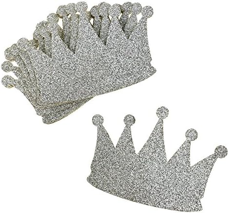 Homeford Glitter Crown Cut-Outs, 2-1/2 polegadas, 10 contagens