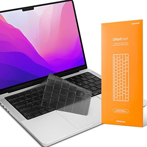 Uppercase Ghostcover® Premium Ultra Thin Teclado Protetor de Teclado, para 2021 2022 2023 M1/M2 Pro/Max MacBook