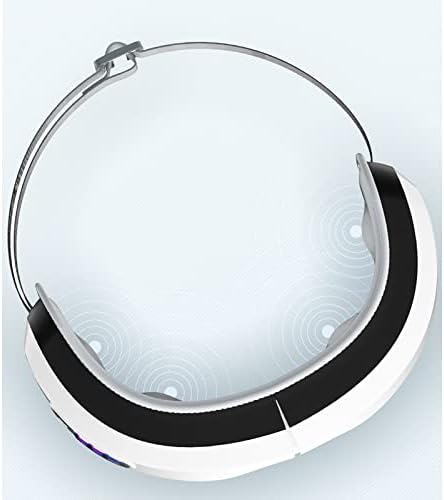 Massageador de olho aquecido portátil para olhos secos com música bluetooth, modo multi -funcional