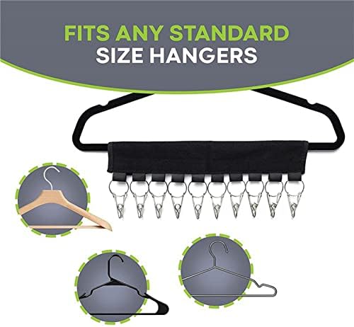 Cabides de organizador de chapéu para armário 10 clipes Cap hanger rack para cabos de beisebol clipes de armazenamento