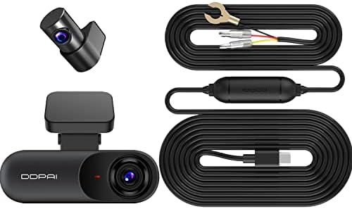 Kit hardwire de camp ddpai dash, compatível para mola n3 pro Dash Cam Kit de fio duro do kit de fio para painel na porta do tipo C, plozoe 12v-24V a 5V Carregador de câmera do carro