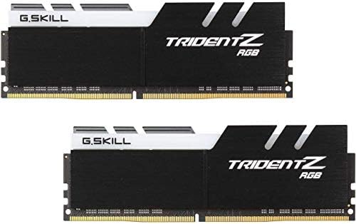 G.Skill Trident Z RGB Series 32GB 288 pinos SDRAM DDR4 3200 CL16-18-18-38 1,35V Modelo de memória do canal duplo F4-3200C16D-32GTZR