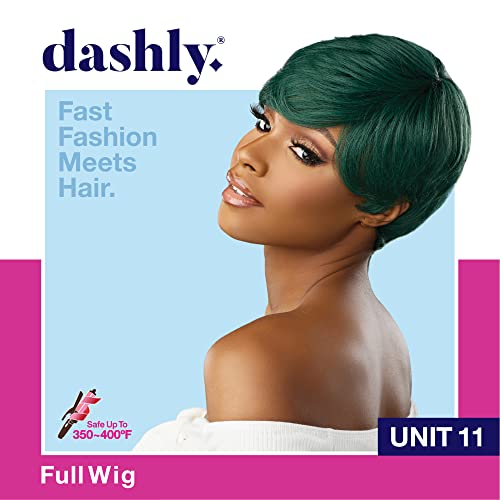 Sensationnel Washly Wig - Synthetic Easy Wear Non Cap Wig - Unidade de peruca com brilho 11