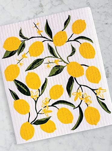 Projetar importações de limão lemon sueco pano de prato