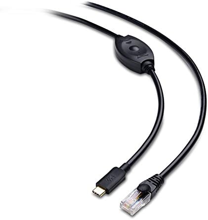 Cable Matters USB C a RJ45 Cable para Windows e MacBook Pro com FTDI 6 pés