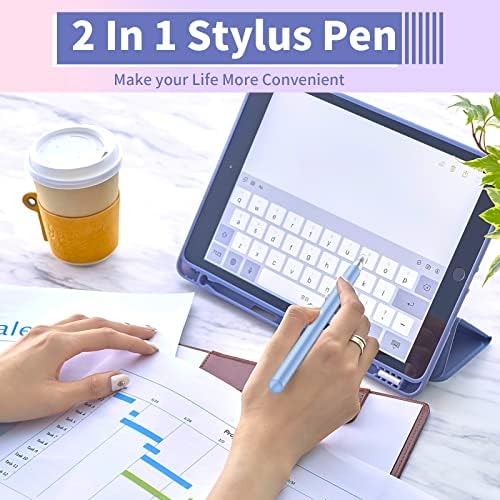 Caneta de caneta para iPad, canetas de caneta de precisão 2 em 1 para telas de toque, lápis para iPad com disco