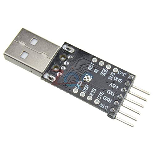 CP2102 USB 2.0 para UART TTL Serial 6 Pin Conversor Connector Módulo com cabo de 5 pinos para Arduino