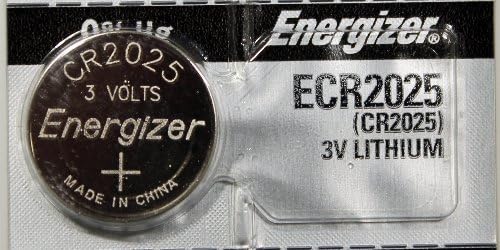 [Pacote de 5] CR2025 3V Bateria de célula de moeda de lítio DL2025 ECR2025