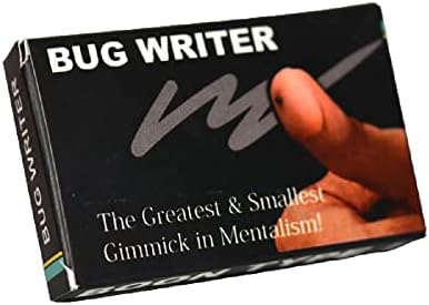 Milesmagic Magician Invisible Unhed Writer Gimmick Prop Magnetic Writing | Leitura mental | Feche o mentalismo para o verdadeiro truque de magia do palco da rua