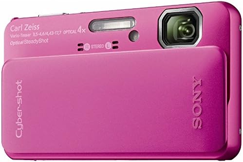 Sony Cyber-Shot DSC-TX10 16,2 MP Câmera digital à prova d'água com sensor Exmor R CMOS, panorama de varredura 3D e vídeo Full HD 1080/60i