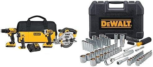 DeWalt DCK421D2 20V Max Lithium-Ion 4 tool Kit, 2.0AH com DWMT81531