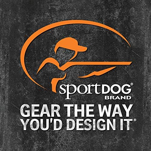 Dummies de lona da marca SportDog - Ferramenta de treinamento de cães de caça - pára -choque ponderado para facilitar o arremesso - prontamente segura o cheiro do jogo - Floats - Filhote - Orange