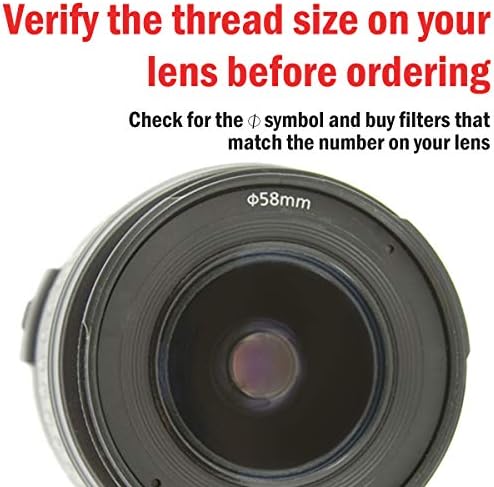 Deco Gear 40,5mm 3 peças Pro nível de filtro de lente - UV, FLD, Polarizador - FK405mm