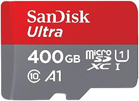 Sandisk 400GB SDXC Micro Ultra Memory Card funciona com o pacote Samsung Galaxy S10, S10+, S10E