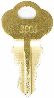 Compx Chicago 2278 Chaves de substituição: 2 chaves