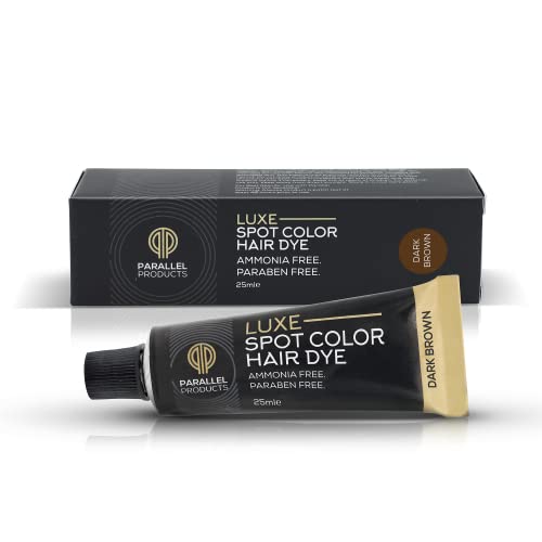 Produtos paralelos - cor de luxo - tintura de cabelo creme - 25ml - tonalidade para coloração profissional - cobre cabelos grisalhos - touchup de raiz