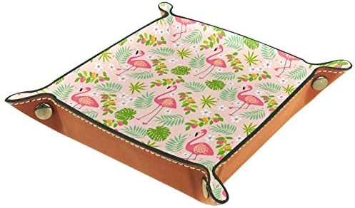 Lorvies Fruity Flamingo Rosa Caixa de Armazenamento Recipientes de Cubas de cesta para o escritório em casa