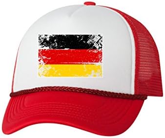 Vizor Alemanha Bandeira Chapéu Deutschland Hat Hat da Alemanha Capta de futebol alemão Presentes