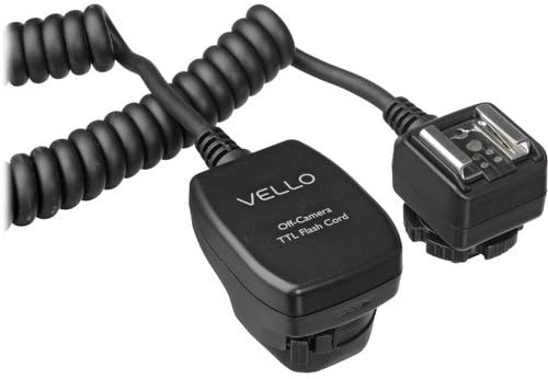 Vello Ttl-off-Camera Flash Cord para Canon EOS-1,5 '