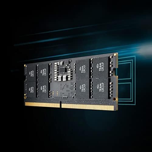 Teamgroup Elite SODIMM DDR5 32 GB 5200MHZ CL42 Não ECC não bosque 1,1V 262 Módulo de memória de laptop Pin RAM-TED532G5200C42-S01