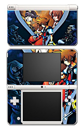 Kingdom Hearts Birth by Sleep 358/2 Sora Mickey Video Video Vinil Decal Skin Skin Sticker Tampa para Nintendo DSI XL System