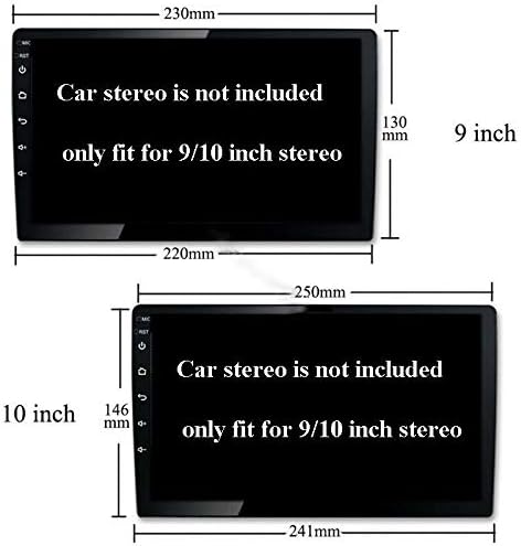 Estrutura de fáscia de rádio de carro de 9 polegadas para Subaru Forester 2015- DVD GPS Navi Player Playle Dash