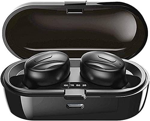 Hoseili 【2022New EditionBluetooth fones de ouvido Bluetooth 5.0 Earónos sem fio IN-Ear Microfone estéreo mini